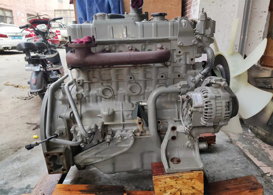 Assemblée de moteur 4JG1 utilisée diesel pour le matériel original en métal de l'excavatrice SY55 ZX70