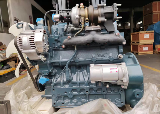 moteur diesel de 41.7kw Kubota, moteur du refroidissement par l'eau V2403T Kubota pour l'excavatrice PC56-7